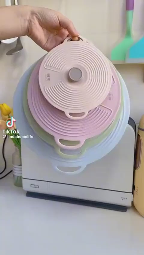 Set 5 coperchi in silicone