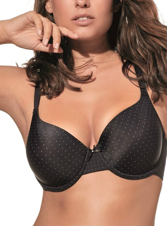 Reggiseno Greta Selene coppa C
Reggiseno con ferretto e coppe imbottite con tessuto stampato a puntini.