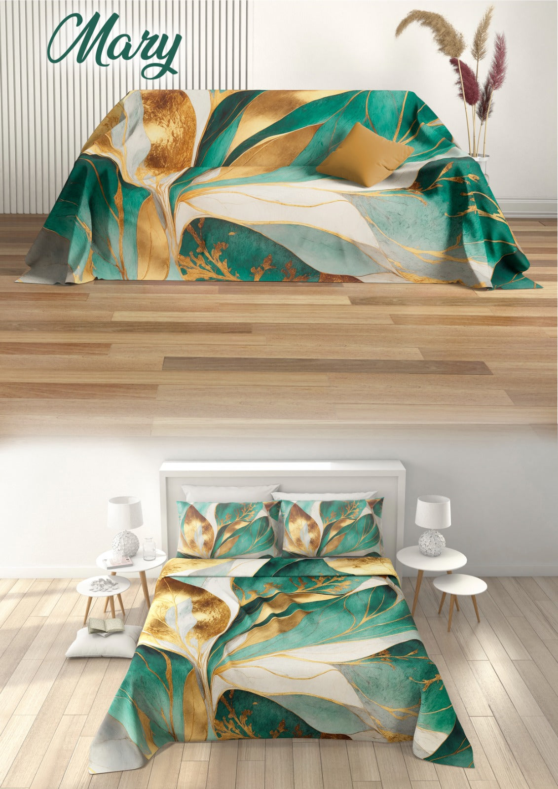 Copriletto/grandfoulard matrimoniale irge 240x270cm