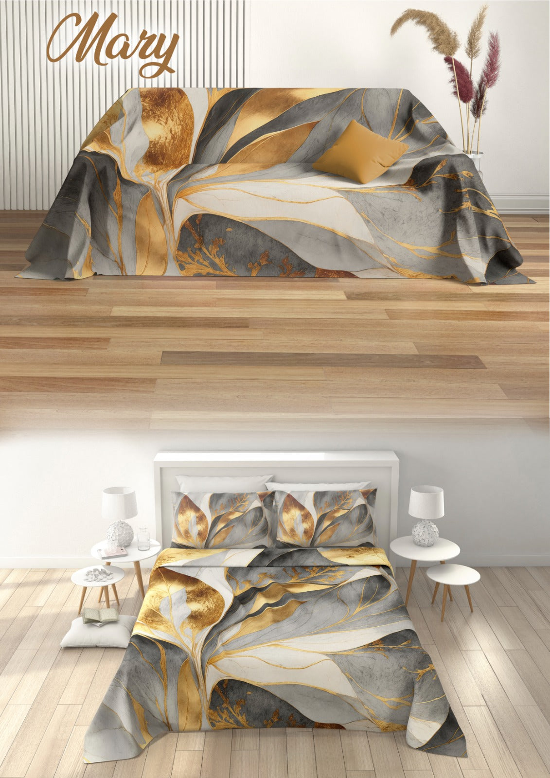 Copriletto/grandfoulard matrimoniale irge 240x270cm