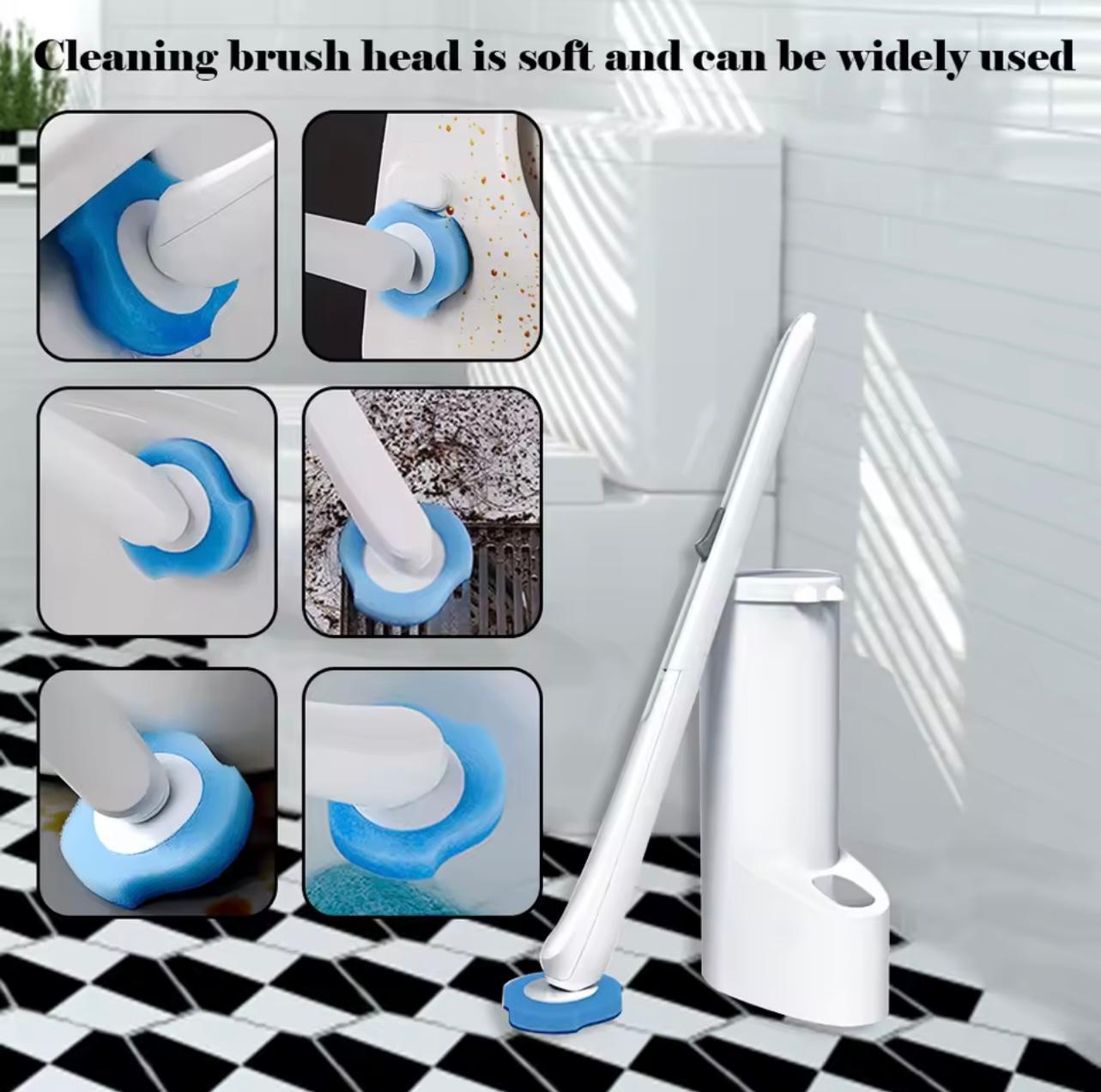 Scopino bagno con 8 ricambi