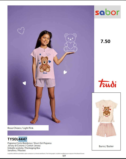 Pigiama bimba trudy bimba