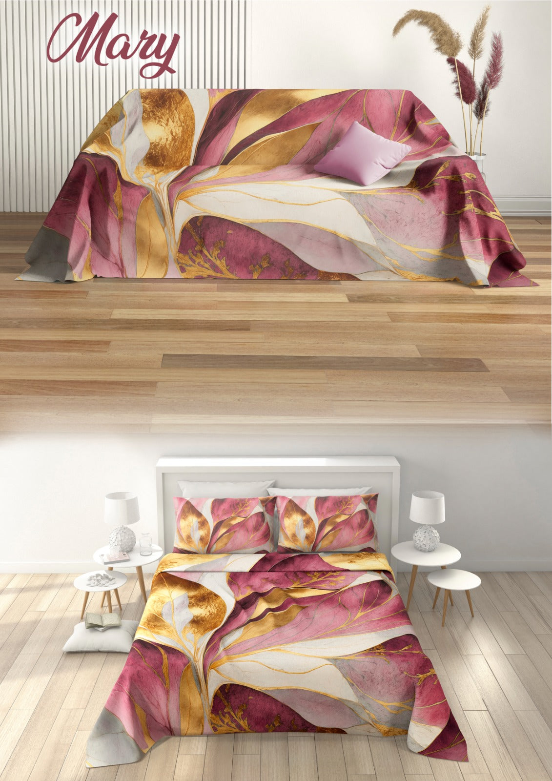 Copriletto/grandfoulard matrimoniale irge 240x270cm