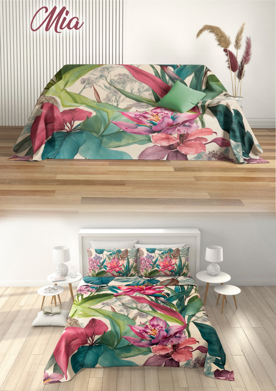 Copriletto/grandfoulard matrimoniale irge 240x270cm