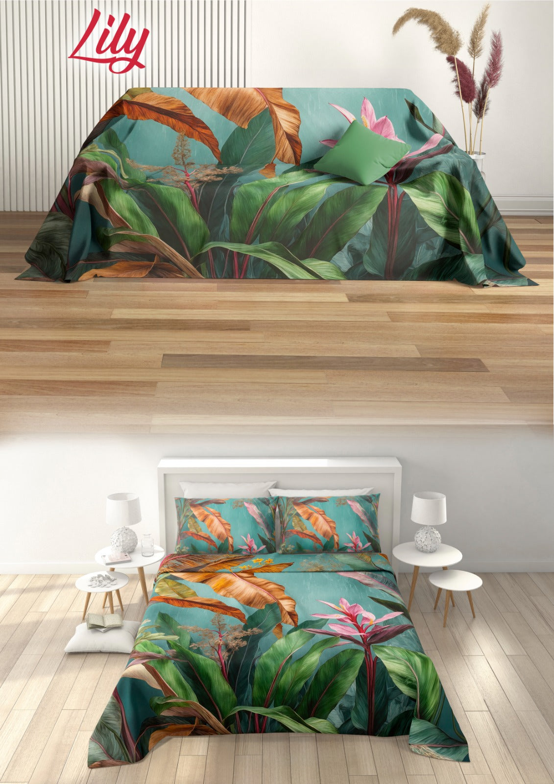 Copriletto/grandfoulard matrimoniale irge 240x270cm